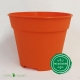 Pot de Fleurs Horticole - 1 Litre / Coloris orange potiron