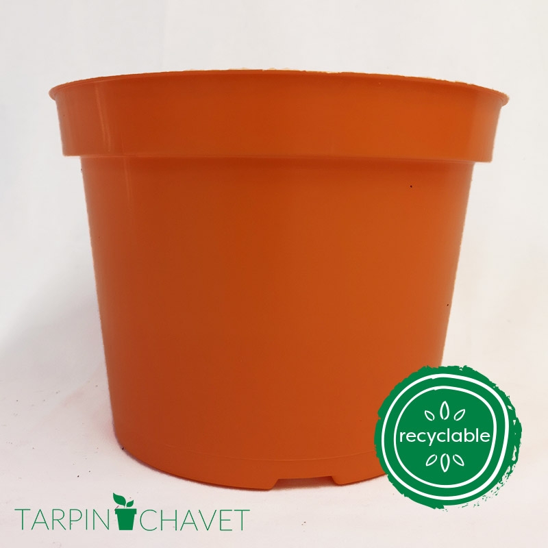 Pots de fleurs Horticoles 3L en plastique recyclable - Tarpin Chavet